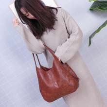 Female bag 2018 new shoulder bag mother bag European and American fashion handbag splicing large bag multi-layer bag i925 (bag 44)