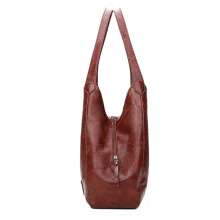 Female bag 2018 new shoulder bag mother bag European and American fashion handbag splicing large bag multi-layer bag i925 (bag 44)