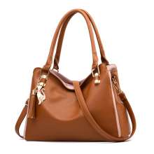 New fashion wild middle-aged female bag portable mother soft leather bag Korean version of the ladies shoulder slung big bag k479 (bag 49)