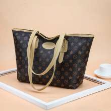 Women's bag new fashion casual Tote big bag shoulder bag large capacity female bag (bag 63)