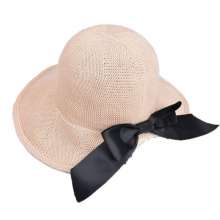 2019 hat ladies summer straw hat wild holiday fisherman hat outdoor beach sun hat seaside sun hat (hat 10)