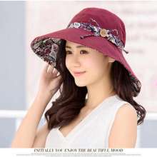 Korean version of the sun visor UV protection travel outdoor sunscreen along the beach hat cap (hat 18)