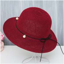 New hat ladies basin hat travel Xiaoqing outdoor new sunshade beach sun hat tide wild (hat 21)