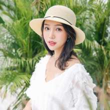 New hat ladies basin hat travel Xiaoqing outdoor new sunshade beach sun hat tide wild (hat 21)