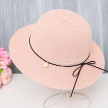 New hat ladies basin hat travel Xiaoqing outdoor new sunshade beach sun hat tide wild (hat 21)