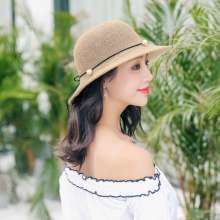 New hat ladies basin hat travel Xiaoqing outdoor new sunshade beach sun hat tide wild (hat 21)