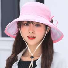 2019 simple new solid color fisherman hat Korea big hat visor casual wild sun hat (hat 23)