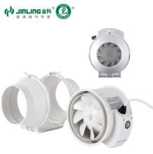 Jinling 4 inch 6 inch 8 inch full duct ventilation fan kitchen bathroom pipe type powerful silent exhaust fan DPT10-23-1