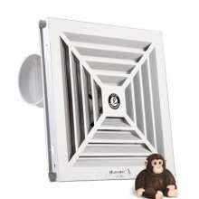 Jinling exhaust fan integrated ceiling 30*30 ventilation fan bathroom kitchen bathroom ball bearing exhaust fan BPT10-22-1D
