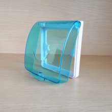 FJH01-2 splash box porcelain white 86 socket box kitchen bathroom socket blue transparent waterproof box