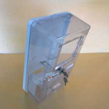DBX04 single-phase meter box transparent electronic meter box plastic with lock meter box