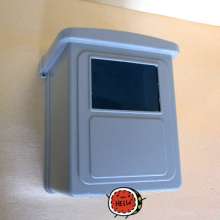 Single mechanical gray meter box Plastic energy meter box Outdoor meter box DBX07