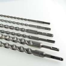Jiaxin JX-801 square handle four pits hard alloy electric hammer drill bit concrete cement wall opening impact drill bit