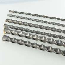 Jiaxin JX-801 square handle four pits hard alloy electric hammer drill bit concrete cement wall opening impact drill bit