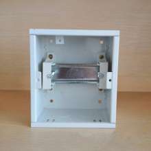 Meilan box 4 engineering model power box iron bottom distribution box concealed empty box transparent color 2-4