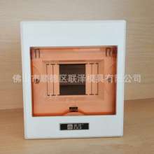 Surface mounted household electric box 7-66 empty open box Luxury iron bottom leak box