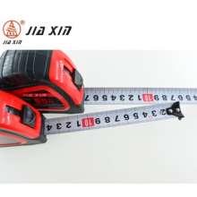 Jiaxin JX03-5019 high precision 5 m steel tape measure PVC bag soft rubber meter ruler wholesale multi specification anti-fall box ruler