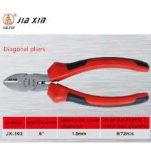 Jiaxin factory direct sales JX-102 industrial 6 inch diagonal pliers diagonal pliers water pliers