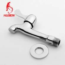 Factory direct sales wall faucet flat nozzle single cold copper special long open washing machine faucet bathroom wholesale 170001