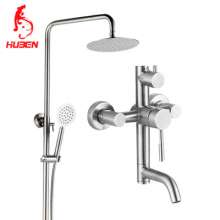 Factory direct OEM OEM New simple shower Shower set stainless steel cross shower 170006