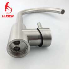 Factory direct kitchen bathroom hot and cold rotating sink wash vertical single handle single control stainless steel sink faucet 170158