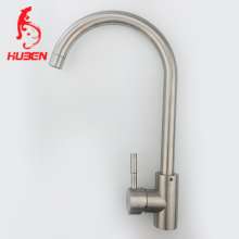 Factory direct kitchen bathroom hot and cold rotating sink wash vertical single handle single control stainless steel sink faucet 170158