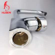 Factory direct Hu Ben bathroom and building materials wholesale copper beauty men's kitchen sink hot and cold water mixer 170124