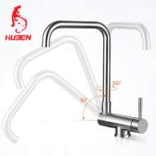 Factory wholesale Hot and cold water folding rotating sink faucet kitchen sink Stainless steel inner window faucet 40022