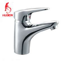 Factory direct Hu Ben bathroom copper hot and cold basin mixing faucet single hole basin mixer 170026