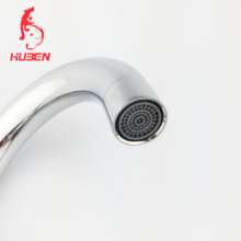 Factory direct Hu Ben bathroom red rushing copper small curved wash basin basin hot and cold water mixing pagoda sink faucet 170113