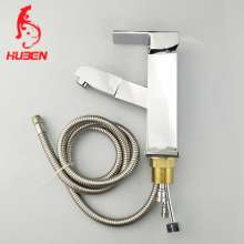 Origin source Hu Ben sanitary ware wash basin wash basin bathroom copper square pull mixer faucet 170097