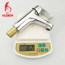 Factory direct Hu Ben bathroom copper basin wash basin mixed water hot and cold Emperor single hole wash basin faucet 170229