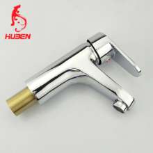 Factory direct Hu Ben bathroom copper basin wash basin mixed water hot and cold Emperor single hole wash basin faucet 170229