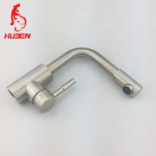 Factory direct kitchen bathroom sink rotating head universal hot and cold stainless steel sink faucet 170107