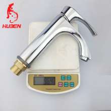 Factory direct Hu Ben bathroom wash basin copper main moon single handle single hole wash basin basin faucet 170100