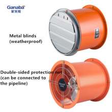 Jialaibao powerful exhaust fan cylinder axial fan household kitchen exhaust fan 220v exhaust fan with blinds