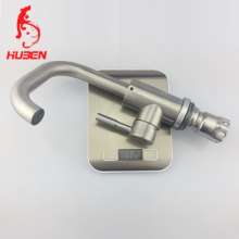Factory direct Hu Ben bathroom stainless small small word basin wash basin hot and cold water mixing faucet Wholesale 170111
