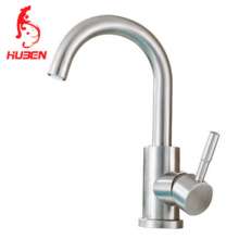 Factory direct Hu Ben bathroom basin faucet hot and cold water mixing basin faucet Stainless steel faucet 170110