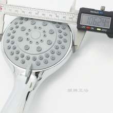 Solar Shower Head Electroplating Bath Faucet Bathroom Spray Pulse Shower Head Multi-function Handheld Nozzle 9304