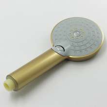 High-end shower shower blister set solar shower head hose seat combination three-piece household bathroom 9318