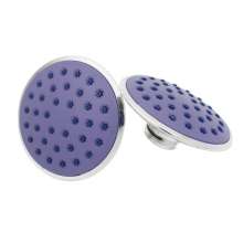 Solar shower shower bathroom small hanging head rain top spray shower single head 4 inch small blue flower bathroom small nozzle