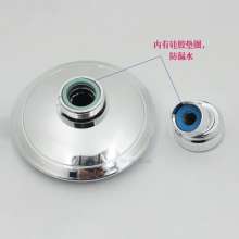 Solar shower shower bathroom small hanging head rain top spray shower single head 4 inch small blue flower bathroom small nozzle