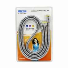 1.5 m stainless steel shower hose shower hose household bathroom shower nozzle connection tube plating encryption tube