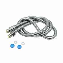 1.5 m stainless steel shower hose shower hose household bathroom shower nozzle connection tube plating encryption tube