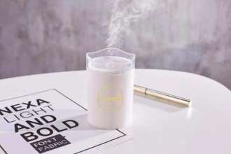 Candle air humidifier home mute bedroom pregnant women baby large capacity purification small air conditioning room spray