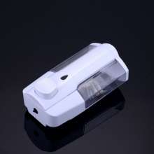 Hotel bathroom manual soap dispenser Home kitchen bathroom Wall-mounted hand sanitizer bottle shower gel soap box AH-17 white