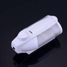 Hotel bathroom manual soap dispenser Household kitchen bathroom Wall-mounted hand sanitizer bottle shower gel soap box AH-20-1 white