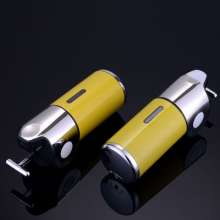 Hotel bathroom manual soap dispenser home stainless steel rod hand sanitizer bottle shower gel soap box AH-30