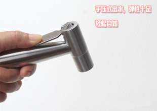 304 stainless steel shower head spray booster spray gun cleaning machine flushing toilet hand-held nozzle hand pressure spray gun bidet