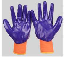 Xingyu N598 Ningqing plastic protective protective gloves wear-resistant dip rubber anti-cut anti-skid water and oil work work